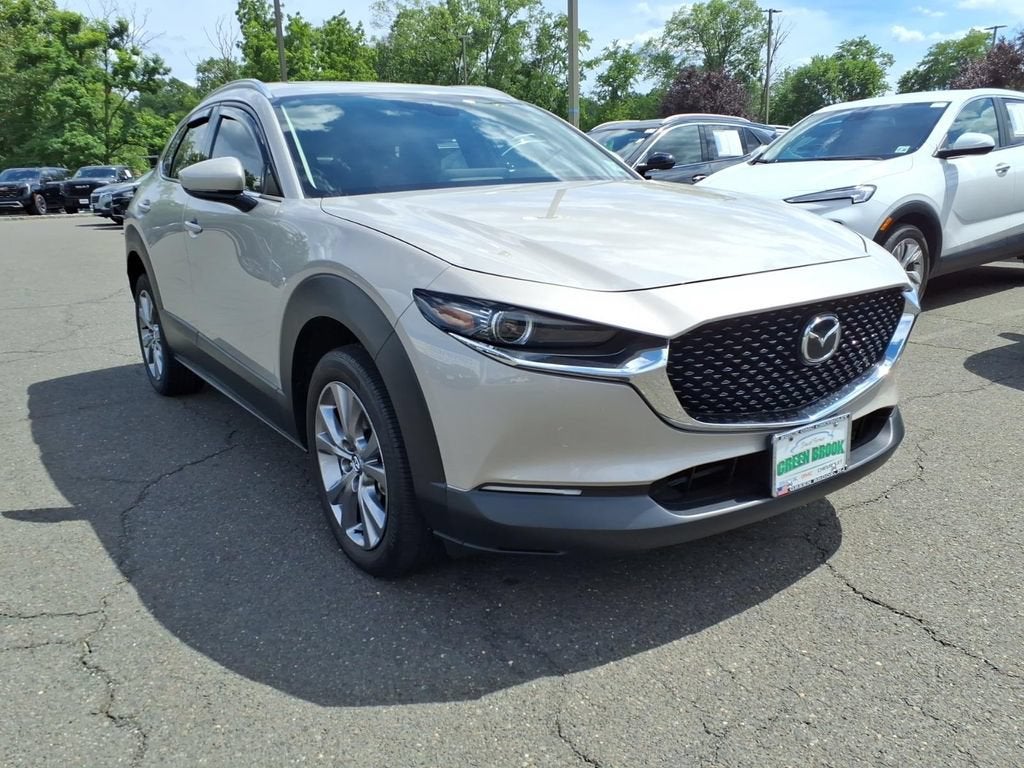 2023 Mazda Mazda CX-30 2.5 S Premium Package in Quartz Metallic — front three-quarter view