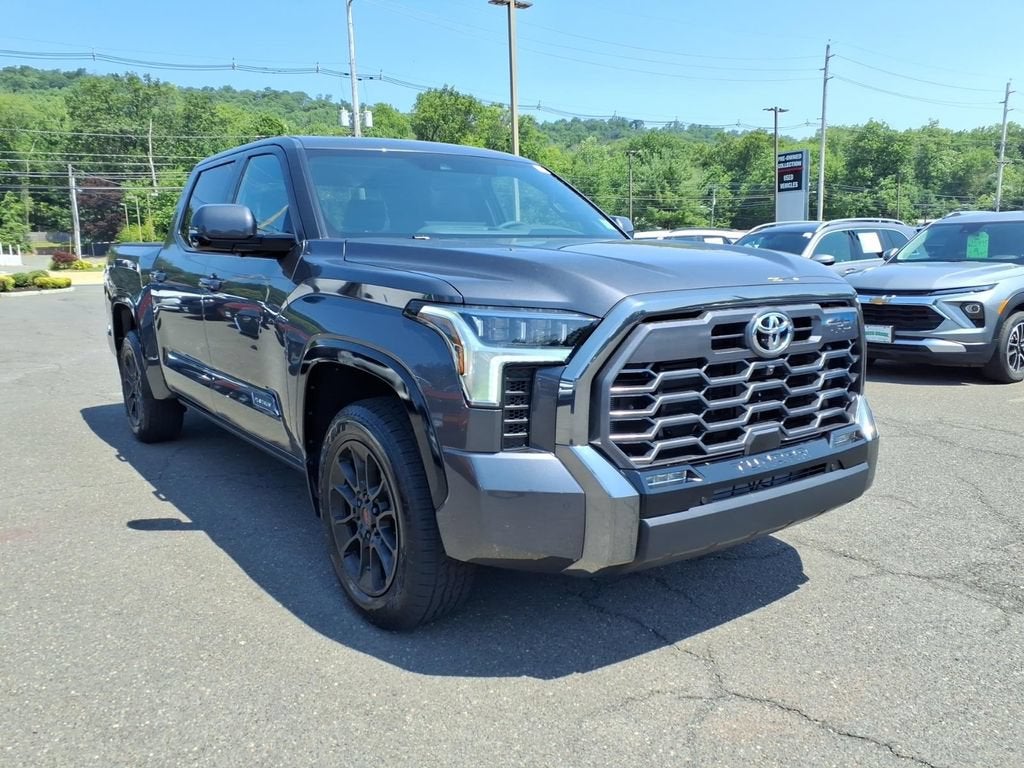 2026 Toyota Tundra 4WD Limited in Gray — front three-quarter view